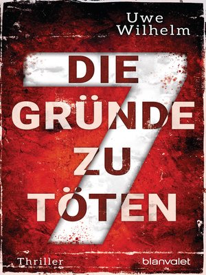 cover image of Die sieben Gründe zu töten